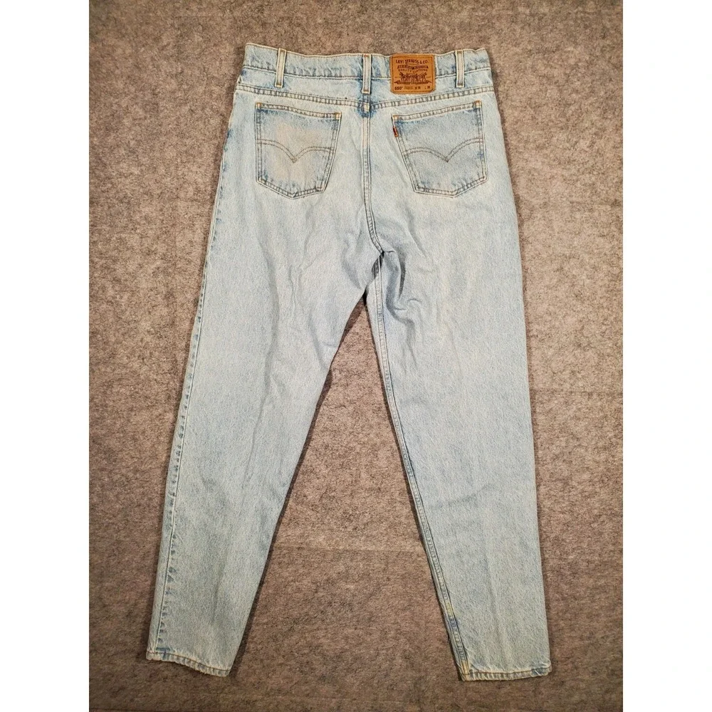 Vintage Levi's Orange Tab 550 Men Size 36x36 Fits 34x35 Jeans Relaxed Fit Faded